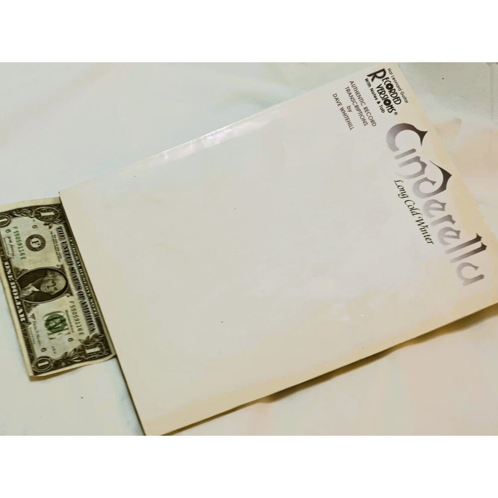 Long Cold Winter by the Rock Band "Cinderella" (1988 Songbook)